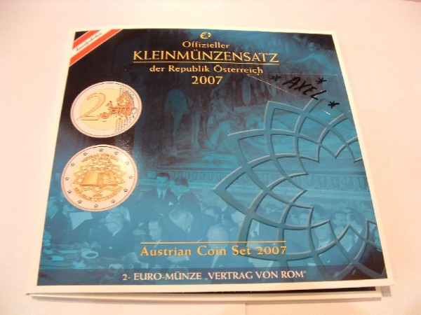 (afbeelding voor) BU set Oostenrijk 2007